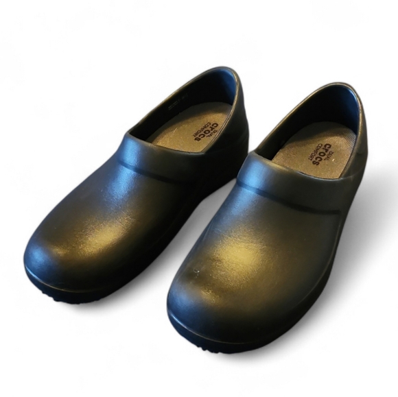 CROCS Women's Neria II Pro Work Clog Relaxed Black Size 6 - Picture 2 of 7